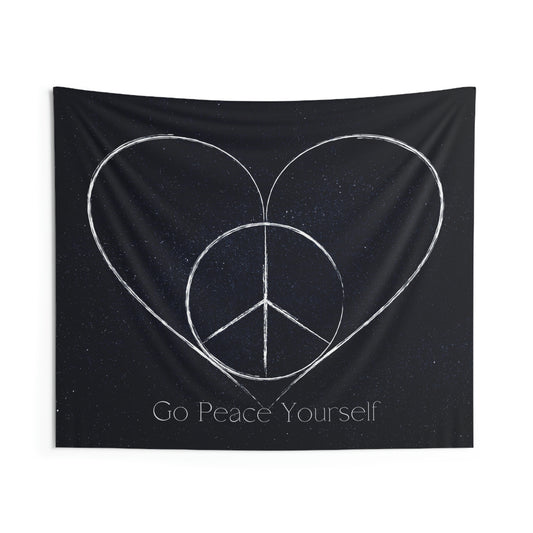 Go Peace Yourself - Wall Tapestries